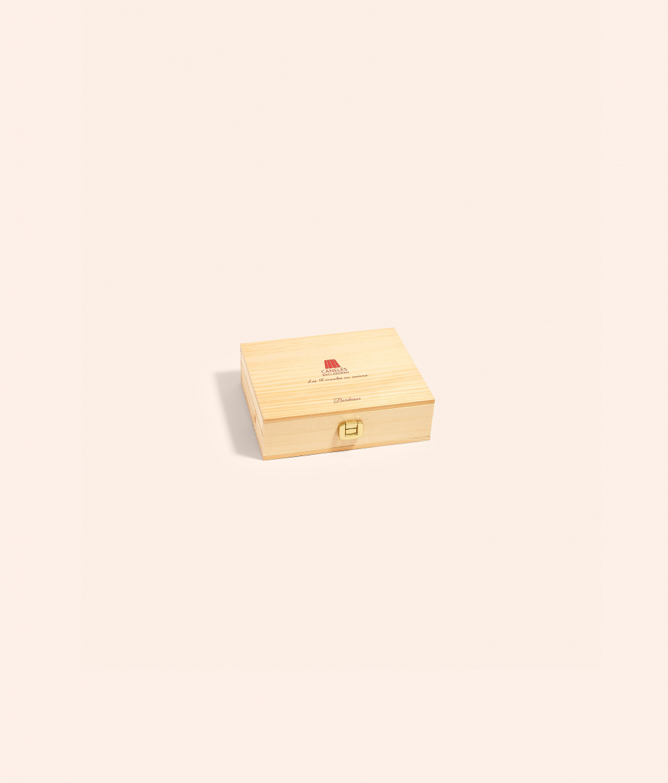 Large wooden box