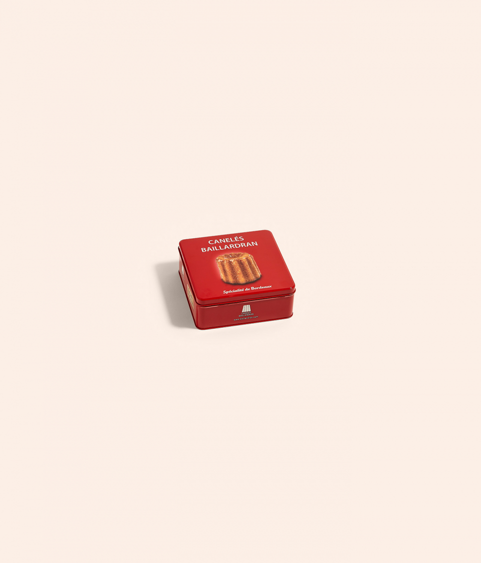 Red metal box