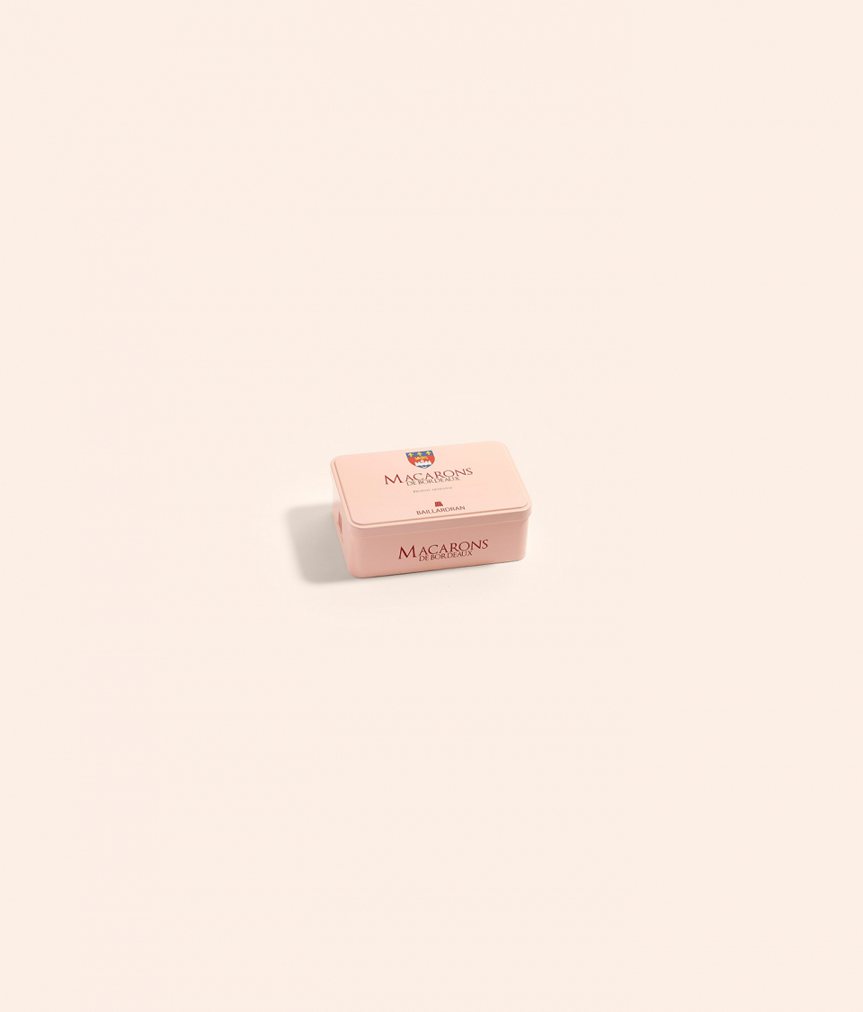 Pink metal box