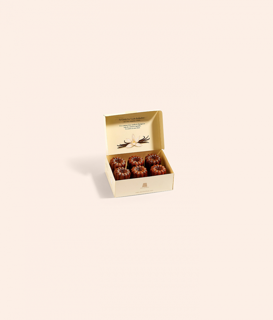 Coffret canelés sans alcool pur vanille - Baillardran
