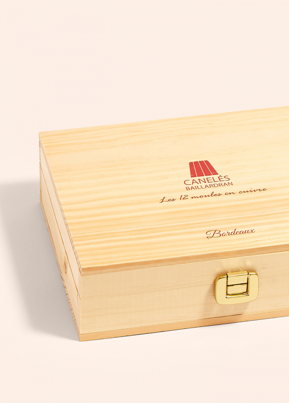 Large wooden box