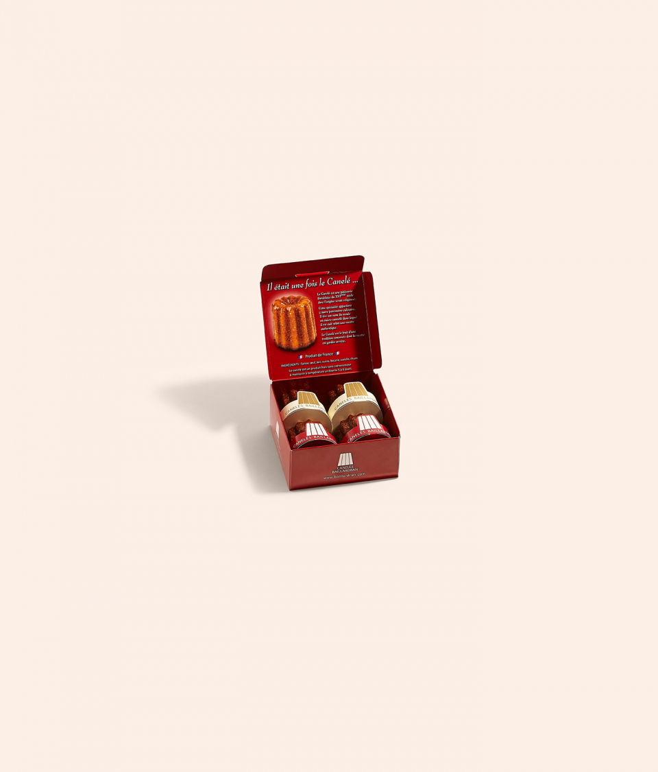 Coffret panaché de Canelés de Bordeaux