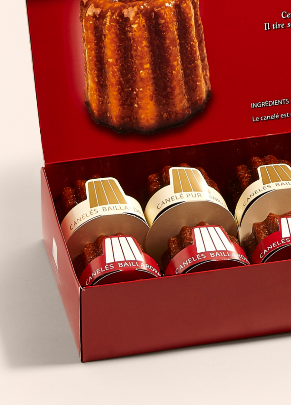 Coffret panaché de Canelés de Bordeaux