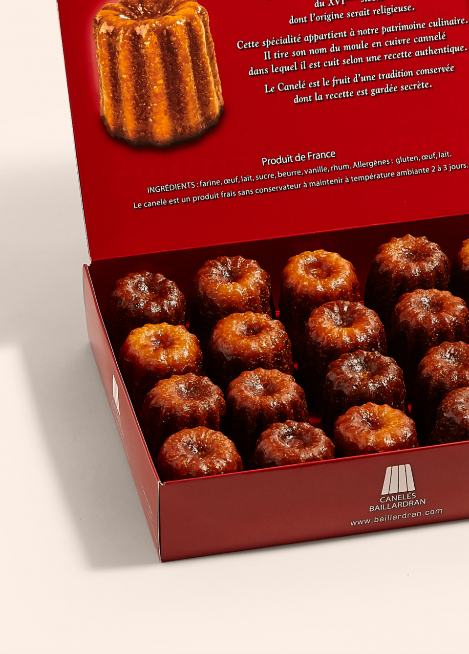 Coffret canelé moyen